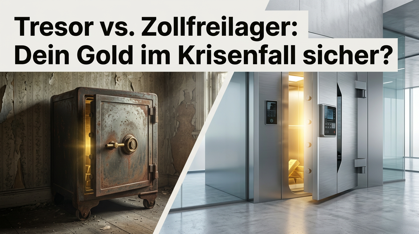 Gold sicher lagern: Tresor oder Zollfreilager? Dein Vergleich gold lagern tresor zollfreilager vergleich