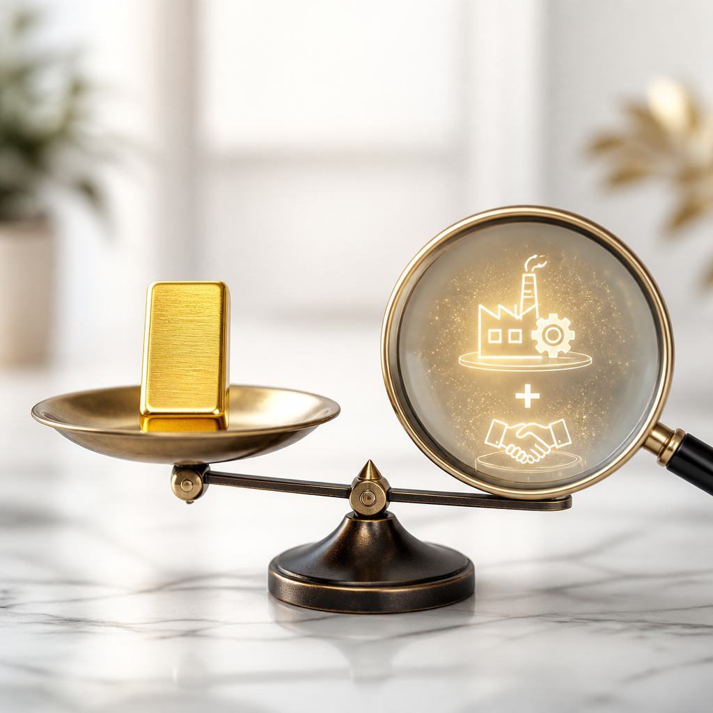 Illustration 1 – 1 Gramm Goldbarren: Dein Weg zum ersten Goldstück