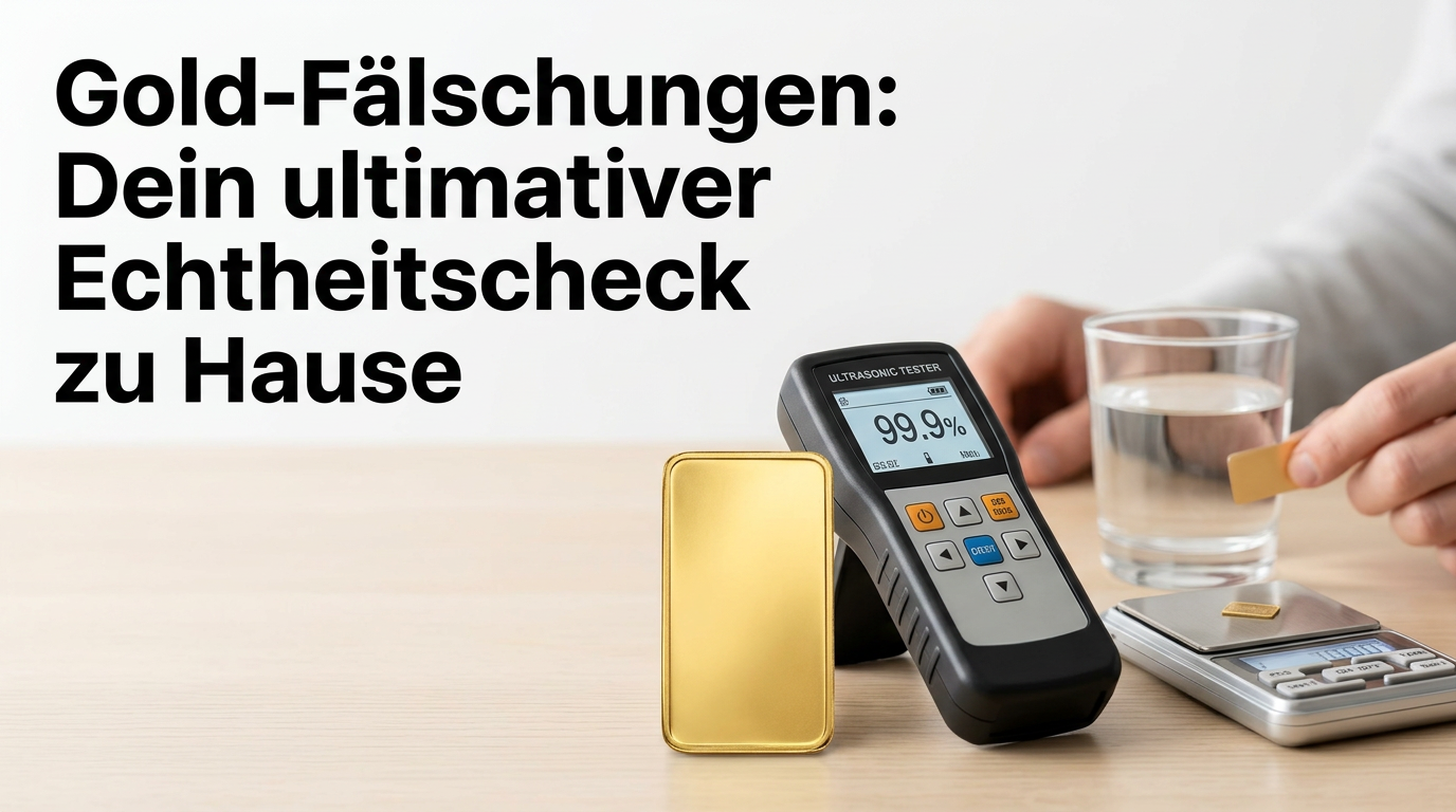 goldbarren echtheitscheck hausmittel ultraschall magnetwaage