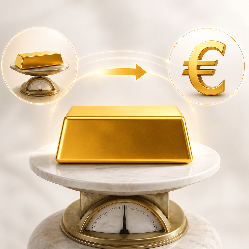 Was wiegt eine Unze Gold? Dein einfacher Guide für Anfänger. Illustration 2 – Was wiegt eine Unze Gold? Dein Guide für sichere Investitionen.