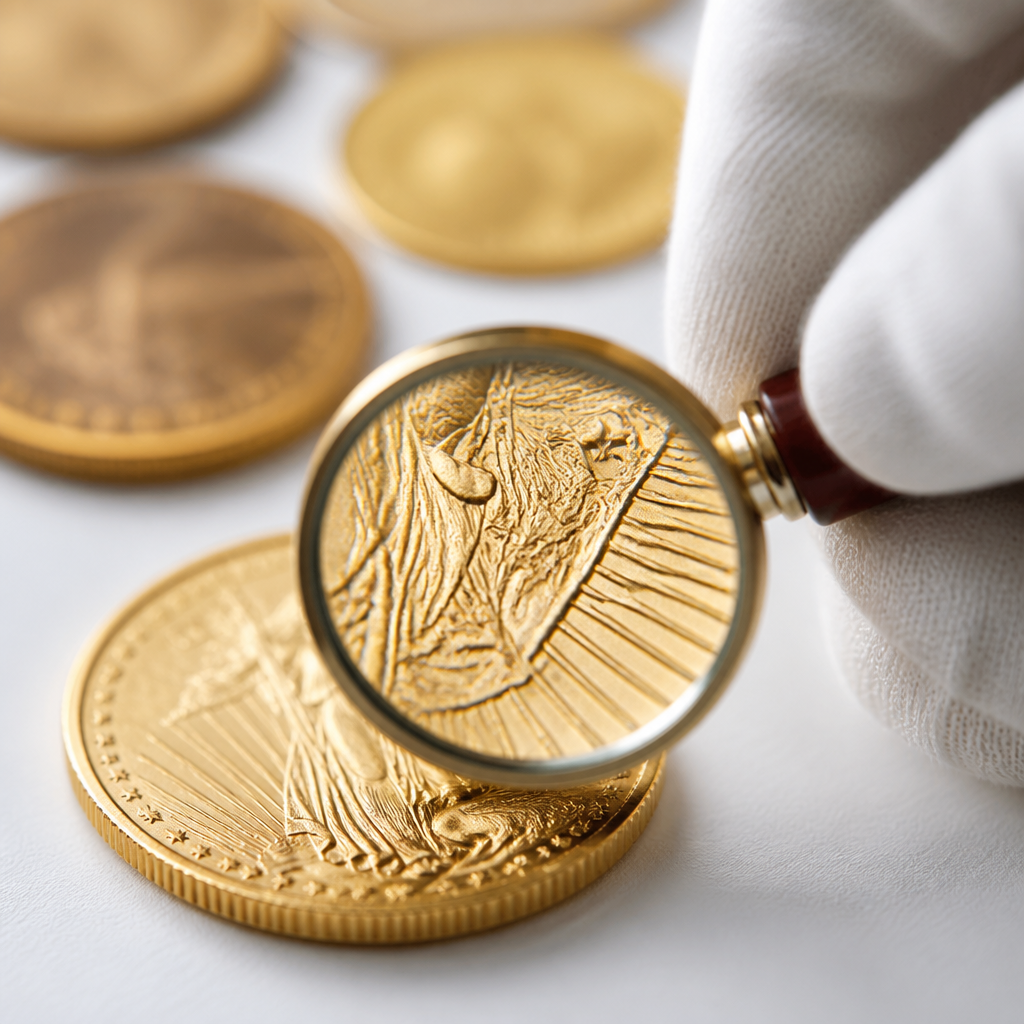 Illustration 2 – Wertvolle Goldmünzen: Dein Schatz im Blick